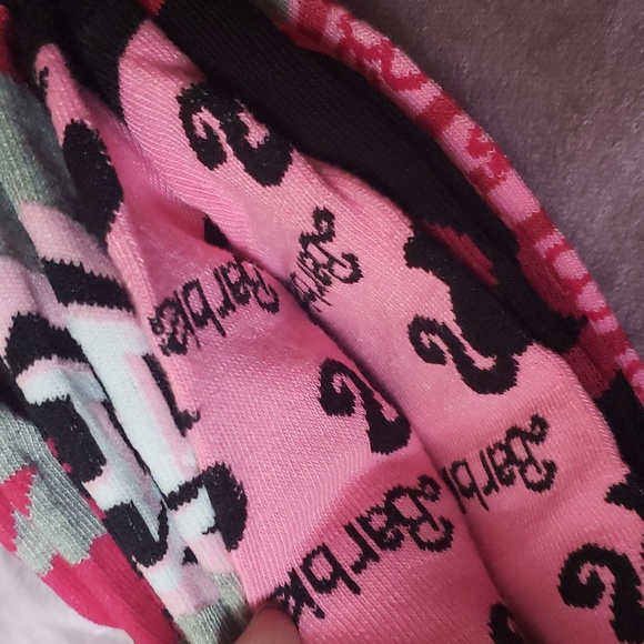 NWT BARBIE Socks 12 Pack Women's 9-11 Girls Youth 6-12 Ankle Cut AUTHENTIC - Picture 7 of 12